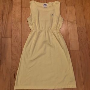 Lacoste Pique Dress Size 36 (Small)